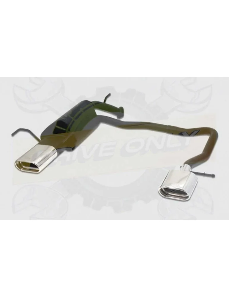 Sport muffler 120-431/07-2 for OPEL Vectra B 1999-2002 Break 2-0i 16V)