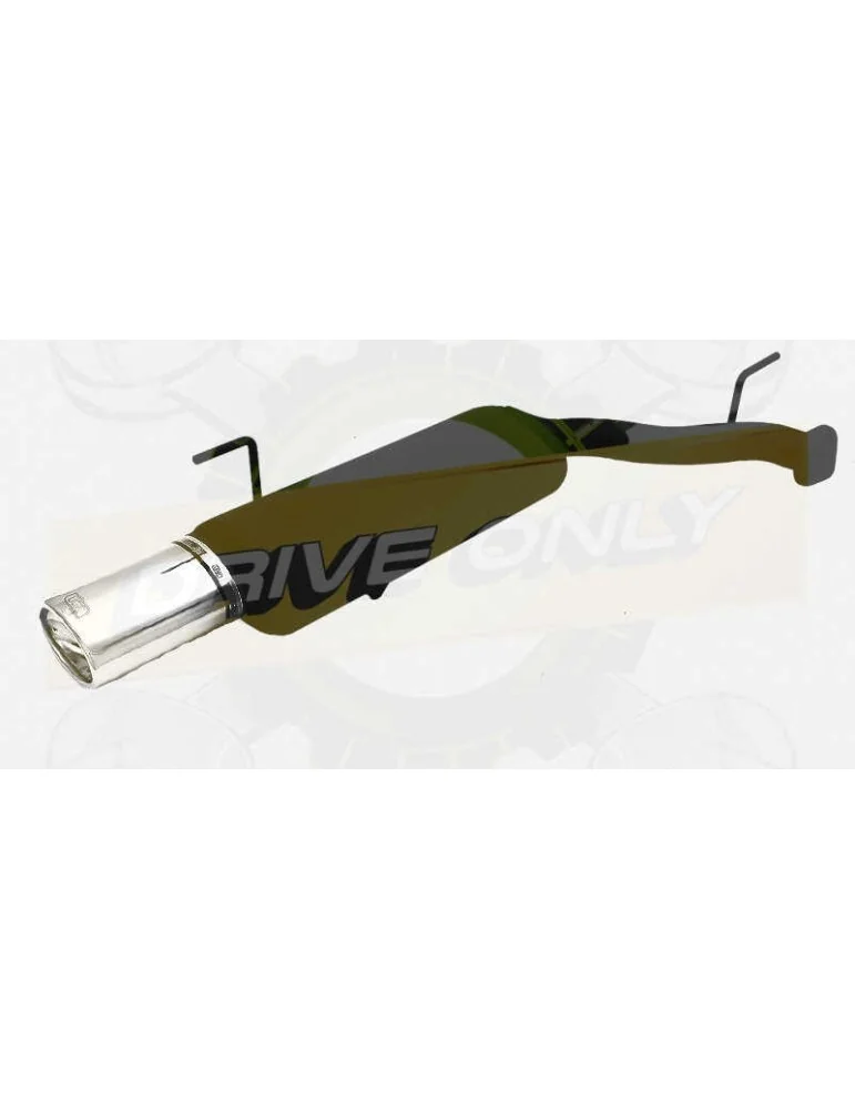Sport muffler for OPEL Vectra B HATCHBACK & SEDAN 1994-1999 SEDAN 2-0 16V)