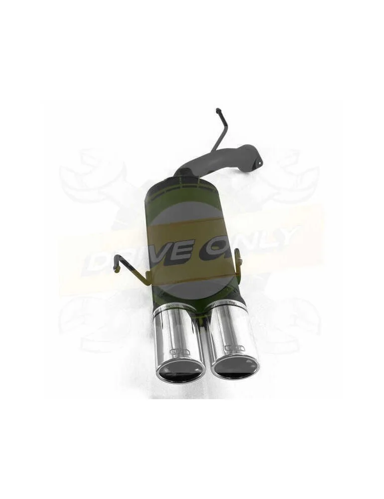 Sport muffler for OPEL Vectra B HATCHBACK & SEDAN 1994-1999 SEDAN 2-0 16V)