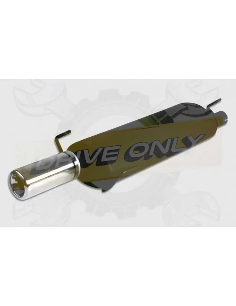 Sport muffler  for OPEL Astra F Classic HATCHBACK 1996-1998 HATCHBACK 1-6i)