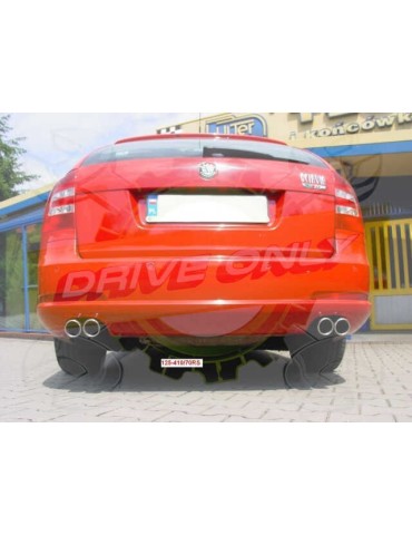 Silencieux Ulter Sport 125-310/21-1 SKODA Octavia II RS Berline & Break 2006-2013 Break 2-0 TDi