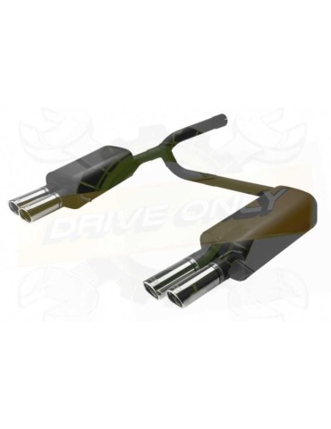 Silencieux Ulter Sport 125-410/70RS SKODA Octavia II RS Berline & Break 2006-2013 Berline 2-0 TDi