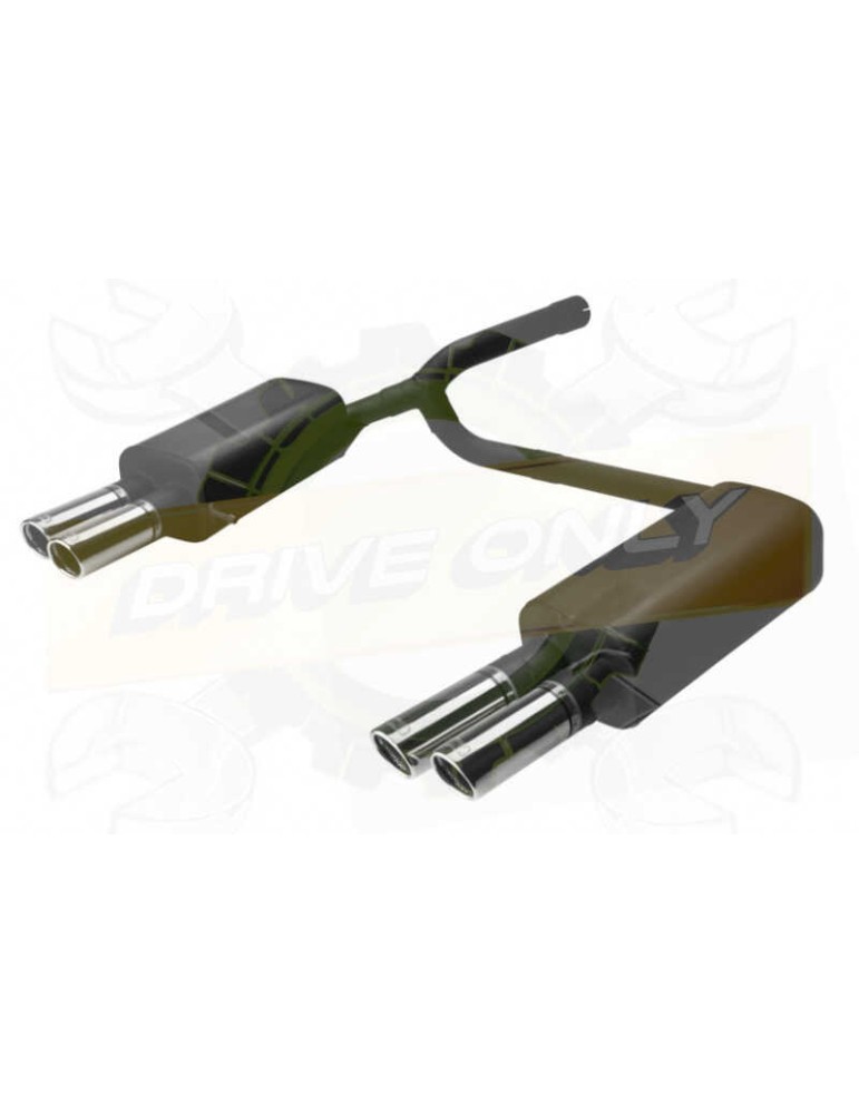 Silencieux Ulter Sport 125-410/70RS SKODA Octavia II RS Berline & Break 2006-2013 Berline 2-0 TDi