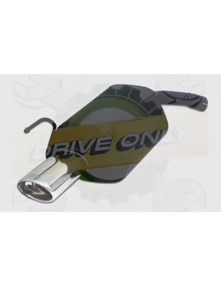 Sport muffler 120-118/28 for OPEL Vectra C HB & SD bez wycięcia w zderzaku ohne Ausschnitt in StoBsstange 2002-2008 SEDAN 2-0