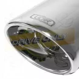 Sport muffler 120-325/27 for OPEL Vectra C HB z wycięciem z zderzaku  mit dem Ausschnitt in StoBstange 2002-2008 HATCHBACK 1-6 