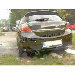 Sport muffler 120-136/27 for OPEL Astra H Diesel HB  z wycięciem w zderzaku mit Auschnitt in Stossstange 2004-2009 HATCHBACK 1-