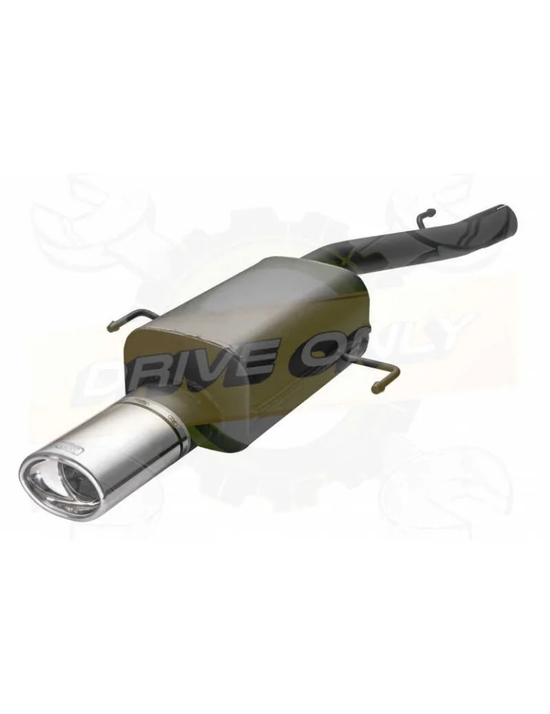 Sport muffler 120-138/28 for OPEL Astra G diesel- laczenie na obejme  Schelle Verbindung 1998-2003 COUPE 2-0 DTI)