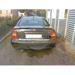 Sport muffler 120-138/28 for OPEL Astra G diesel- laczenie na obejme  Schelle Verbindung 1998-2003 COUPE 2-0 DTI)