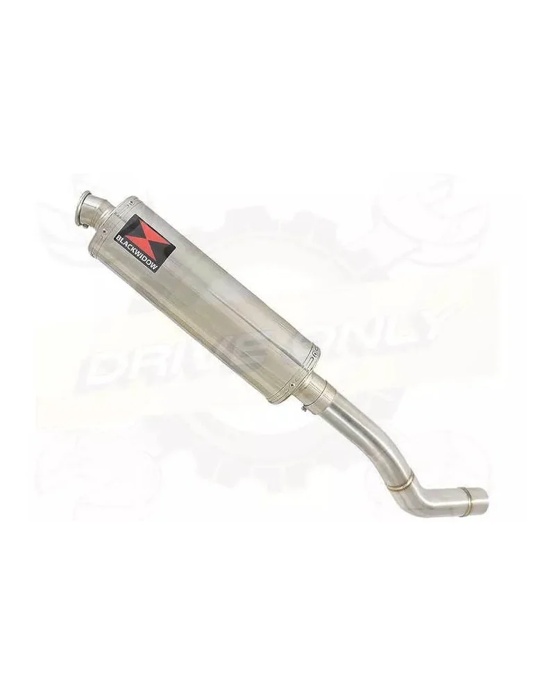 Z800 ZR800A Z800E 13 14 15 16 Tube de raccord et Silencieux Ovale En Inox 400mm