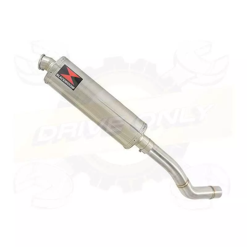 Z800 ZR800A Z800E 13 14 15 16 Tube de raccord et Silencieux Ovale En Inox 400mm
