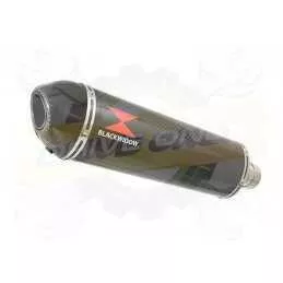 Z800 ZR800A Z800E 13 14 15 16 Tube de raccord et Silencieux Ovale En Carbone 400mm