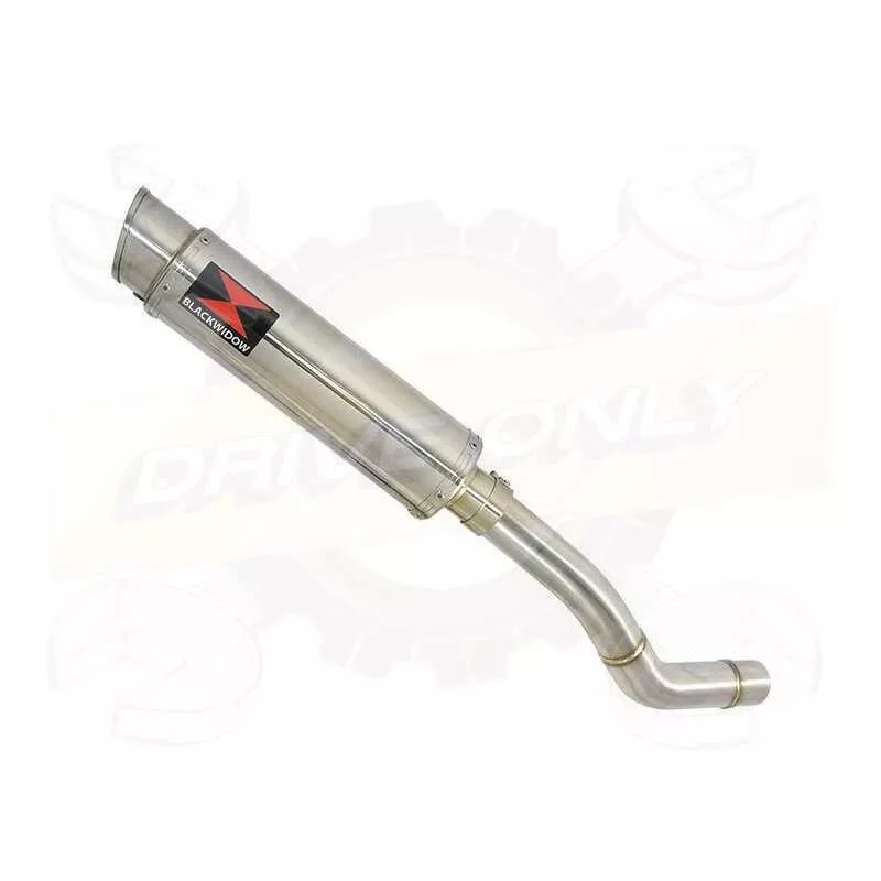 Z800 ZR800A Z800E 13 14 15 16 Tube de raccord et Silencieux Rond GP Style En Inox 360mm