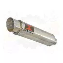 Z800 ZR800A Z800E 13 14 15 16 Tube de raccord et Silencieux Rond GP Style En Inox 360mm