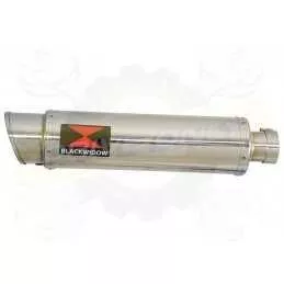 Z800 ZR800A Z800E 13 14 15 16 Tube de raccord et Silencieux Rond GP Style En Inox 360mm