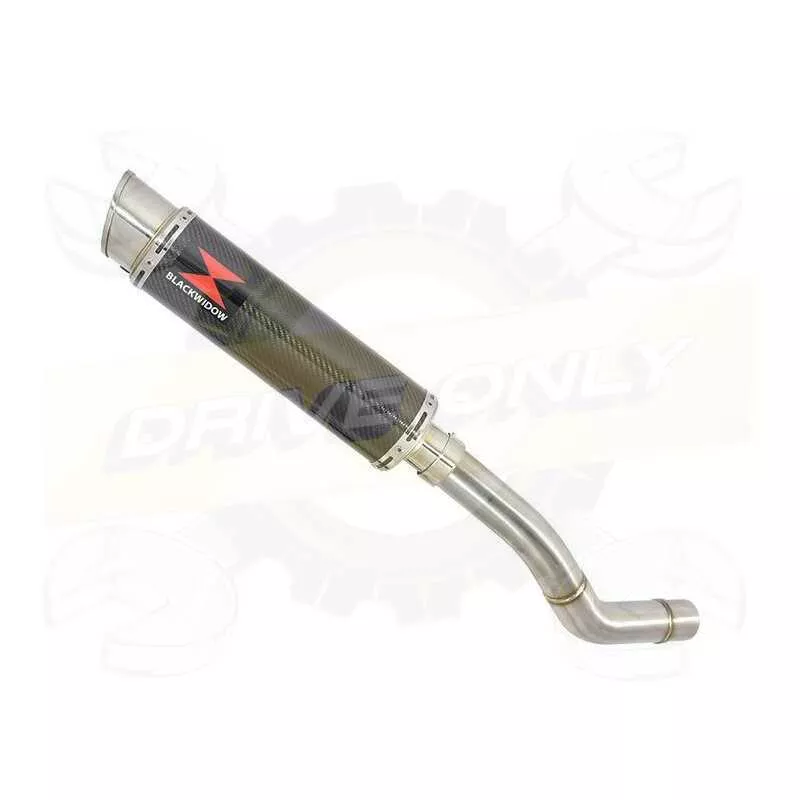 Z800 ZR800A Z800E 13 14 15 16 Tube de raccord et Silencieux GP Rond En Carbone 360mm