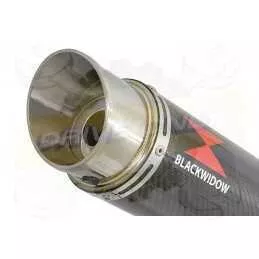 Z800 ZR800A Z800E 13 14 15 16 Tube de raccord et Silencieux GP Rond En Carbone 360mm