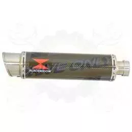 Z800 ZR800A Z800E 13 14 15 16 Tube de raccord et Silencieux GP Rond En Carbone 360mm