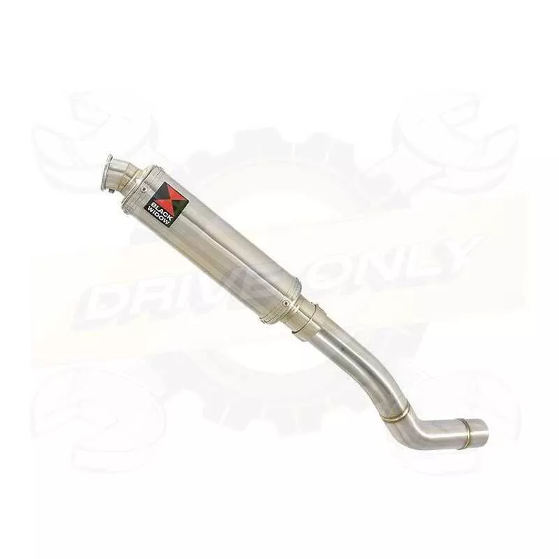 Z800 ZR800A Z800E 13 14 15 16 Tube de raccord et Silencieux Rond En Inox 350mm