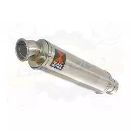 Z800 ZR800A Z800E 13 14 15 16 Tube de raccord et Silencieux Rond En Inox 350mm