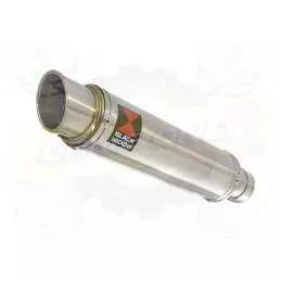 Z800 ZR800A Z800E 13 14 15 16 Tube de raccord et Silencieux Rond GP Style En Inox 350mm