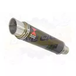 Z800 ZR800A Z800E 13 14 15 16 Tube de raccord et Silencieux GP Rond En Carbone 350mm