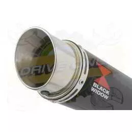 Z800 ZR800A Z800E 13 14 15 16 Tube de raccord et Silencieux GP Rond En Carbone 350mm