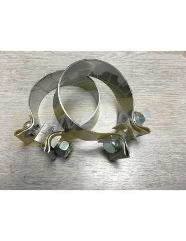 Colliers Inox 70/80mm Echappement 