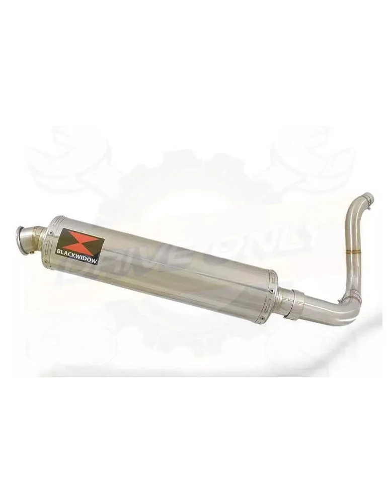 KTM 125 Duke 2011-2016 Silencieux Kit / Silencieux Rond en Inox 400mm