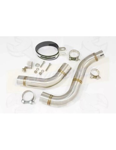 KTM 125 Duke 2011-2016 Silencieux Kit / Silencieux Ovale en Carbone  400mm 