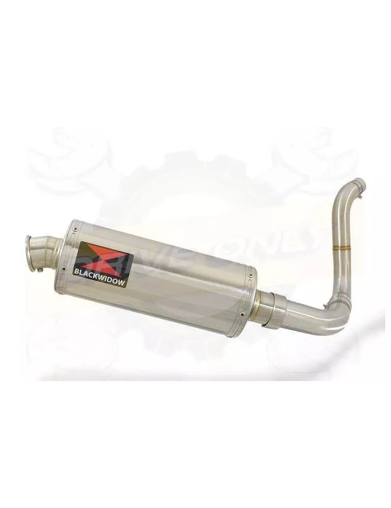 KTM 125 Duke 2011-2016 Silencieux Kit / Silencieux Ovale en Inox 300mm