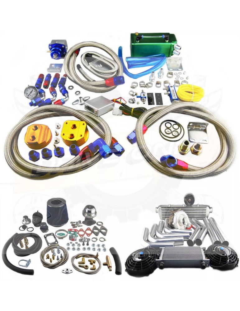 Kit Turbo T3 / T4 Série 3 E30 323i/325i/M3 1981 - 1992