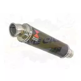 Z800 ZR800A Z800E 13 14 15 16 Tube de raccord et Silencieux Rond En Carbone 350mm