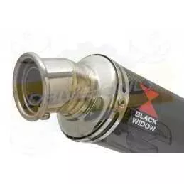Z800 ZR800A Z800E 13 14 15 16 Tube de raccord et Silencieux Rond En Carbone 350mm