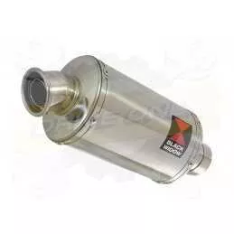Z800 ZR800A Z800E 13 14 15 16 Tube de raccord et Silencieux Ovale En Inox 230mm