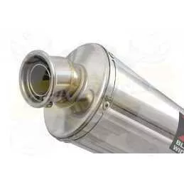 Z800 ZR800A Z800E 13 14 15 16 Tube de raccord et Silencieux Ovale En Inox 230mm