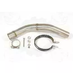 Z800 ZR800A Z800E 13 14 15 16 Tube de raccord et Silencieux Ovale En Inox 230mm
