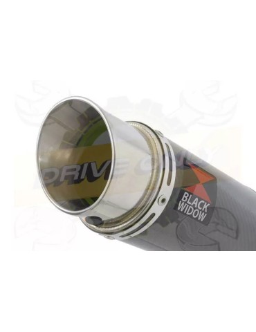 KKTM 125 Duke 2011-2016 Silencieux Kit / Silencieux Rond GP Style en Carbone 230mm