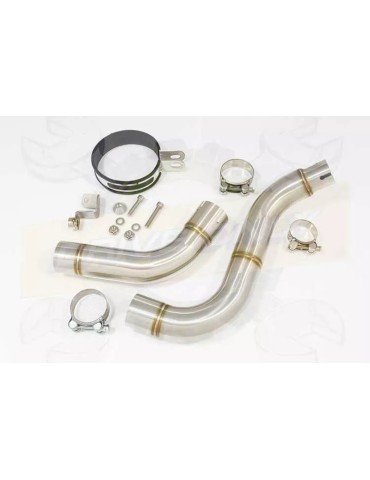 KKTM 125 Duke 2011-2016 Silencieux Kit / Silencieux Rond GP Style en Carbone 230mm