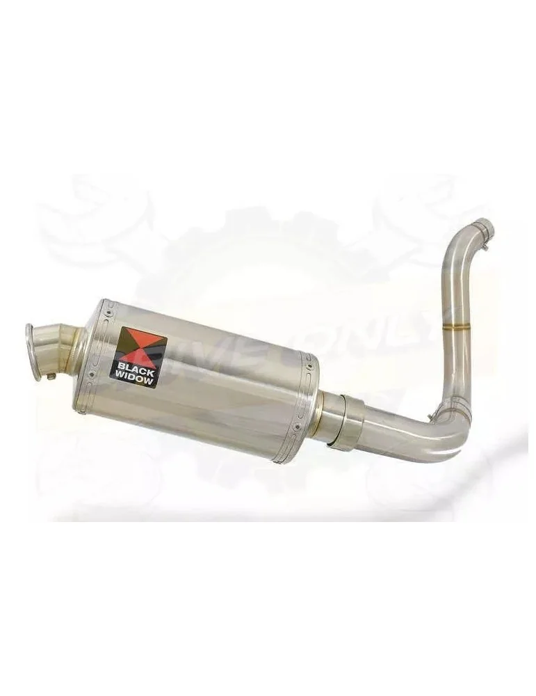 KTM 125 Duke 2011-2016 Silencieux Kit / Silencieux Ovale en Inox 230mm
