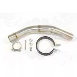 Z800 ZR800A Z800E 13 14 15 16 Tube de raccord et Silencieux Rond En Carbone 200mm