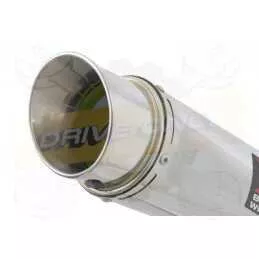 Z800 ZR800A Z800E 13 14 15 16 Tube de raccord et Silencieux Rond En Inox 200mm