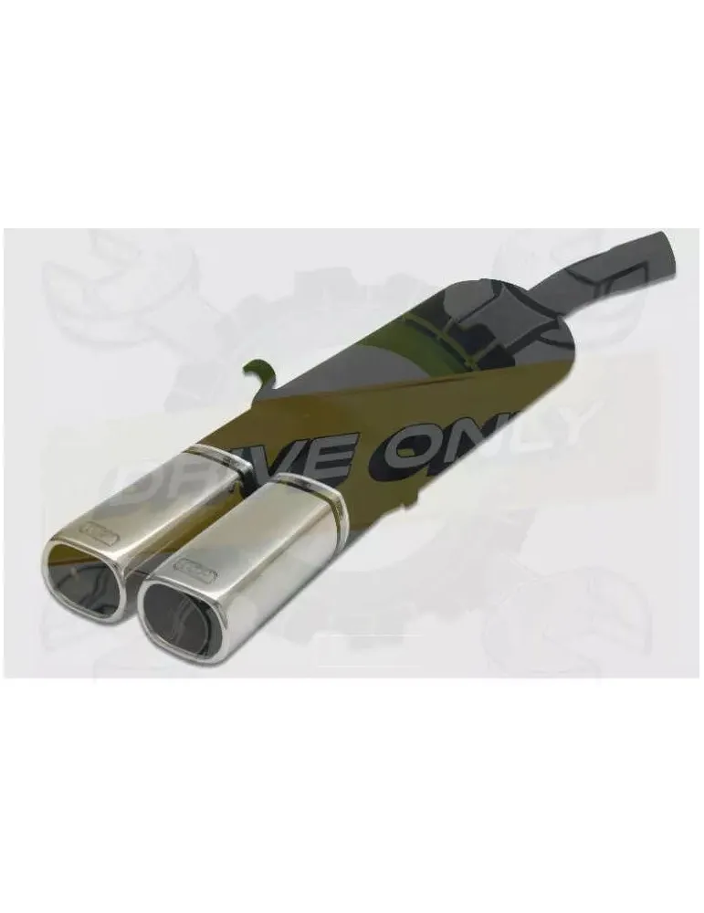 Silencieux Ulter Sport OPEL Kadett E 1984-1991 1.3 / 1.4 