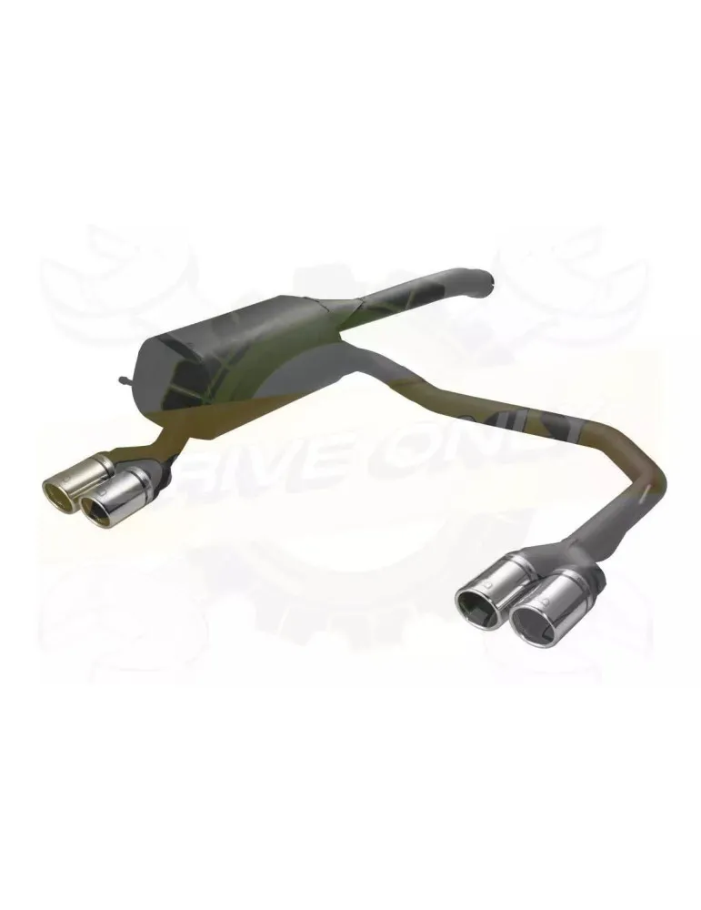 Silencieux Ulter Sport 120-415/07-2 OPEL Tigra 1994-2000 1.4 16v / 1.6 16v 