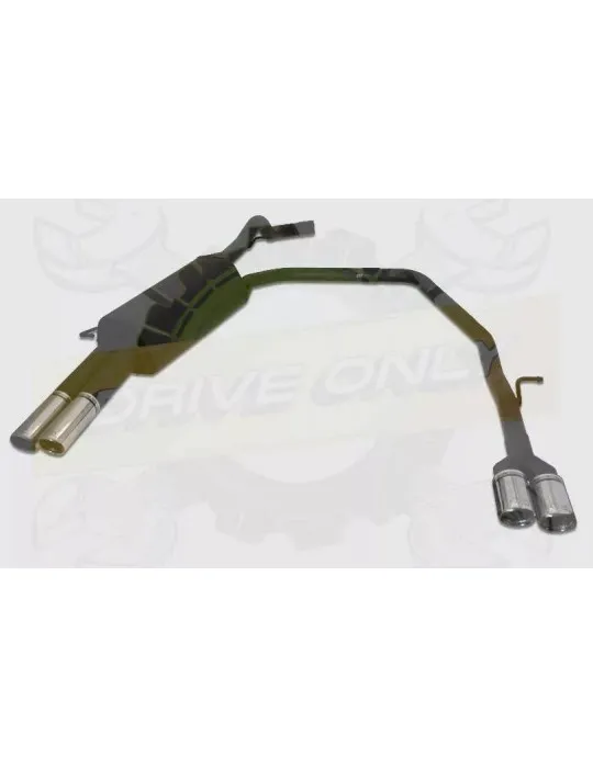 Silencieux Ulter Sport 120-415/07-2 OPEL Tigra 1994-2000 1-6i 16V
