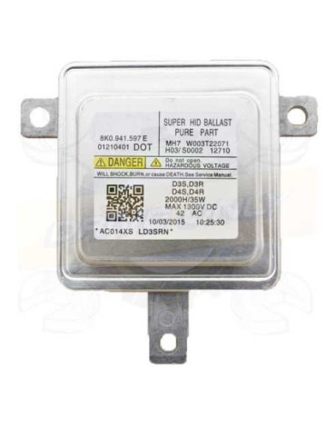 Ballast  8K0941597 / W003T22071  A3 8V 2012 - 2016