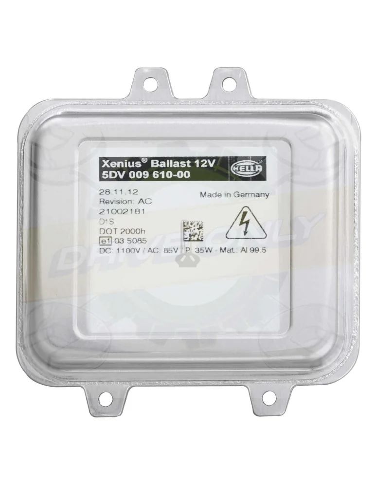 Ballast 5DV 009 610 / 7248050 / 63117248050   BMW Série 7 E65 / E66 / E67  2005 - 2008