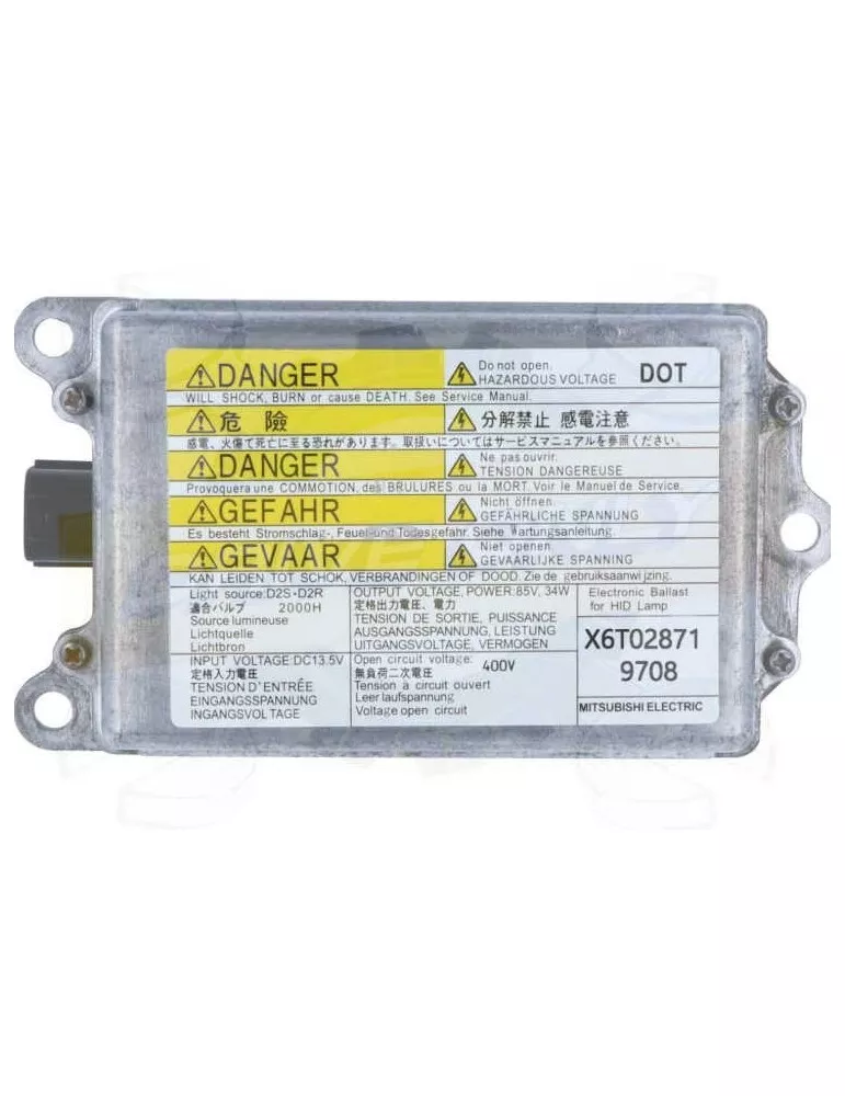 Ballast X6T02871 / 33119-S2A-J01 / X6T03173 / W3T11171 Honda S2000 1999 - 2004 Ballast X6T02871 / 33119-S2A-J01 / X6T03173 / W3T11171 Honda S2000 1999 - 2004