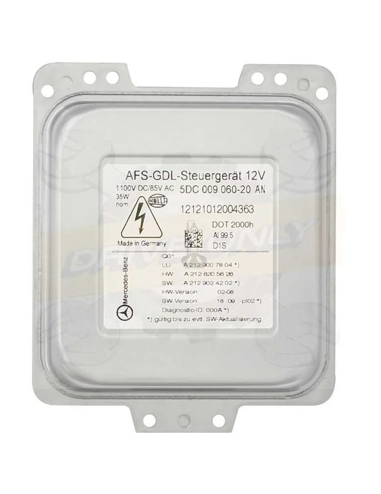Ballast 5DC00906010 / A1648701726    / 1648208185 Classe ML W164 2008 - 2011 