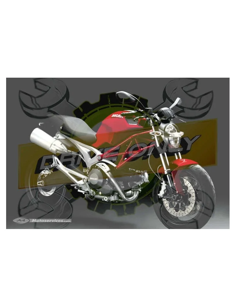 Silencieux sport Dominator : Monster 696 & 796  2007 - 2014