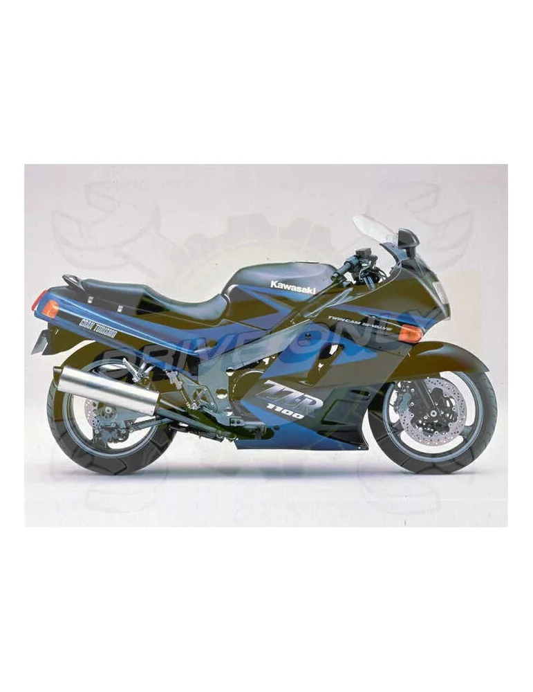 Silencieux sport Dominator : ZZR 1100 1990 - 1992